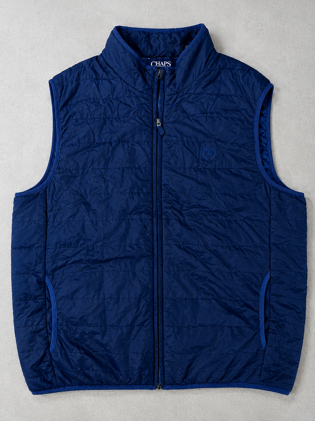 Navy Chaps Gilet Mens XL