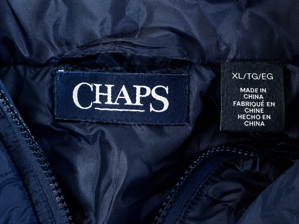 Navy Chaps Gilet Mens XL