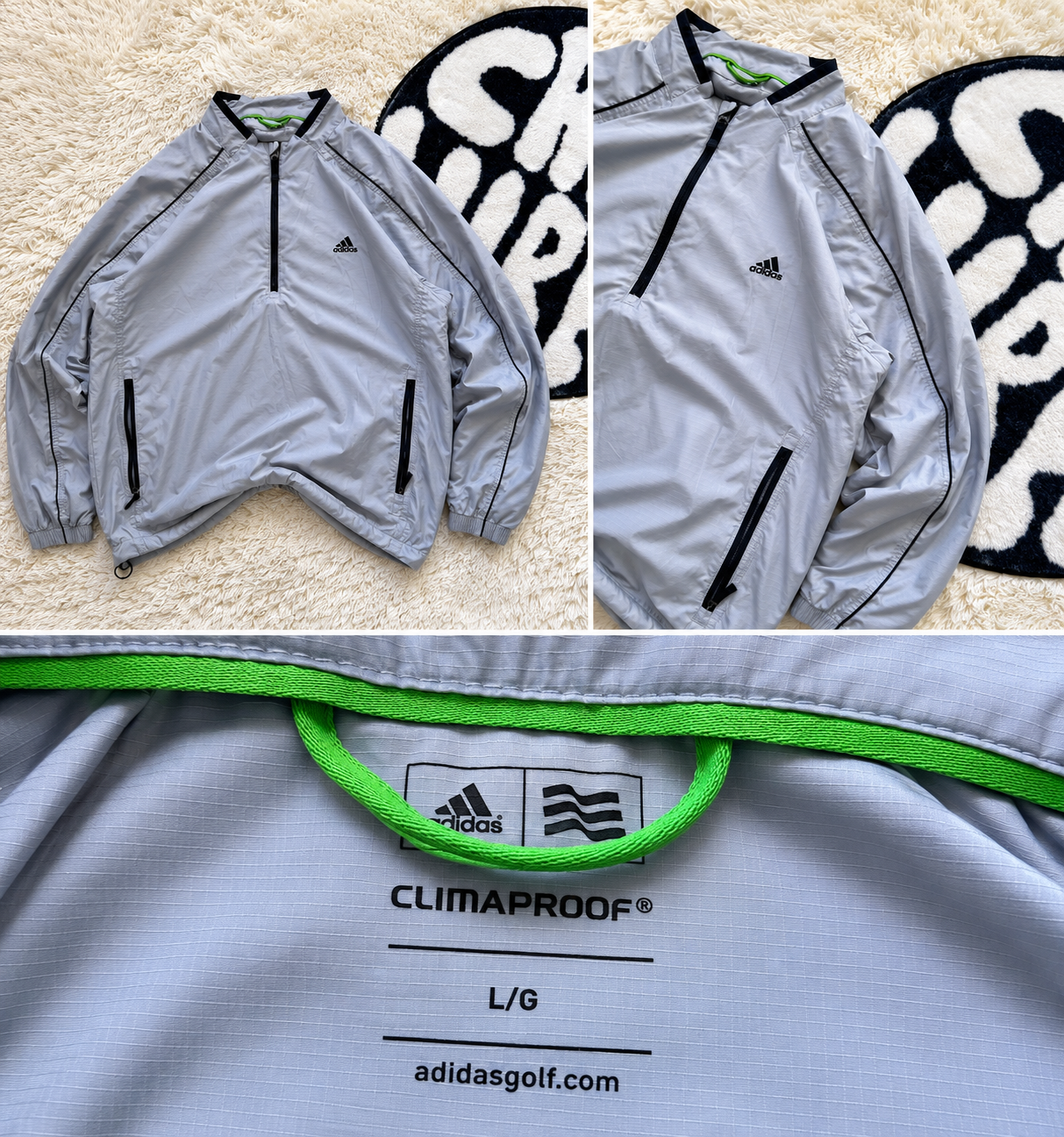 Adidas Lightweight Quarter Zip Pullover